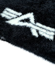 FLUFFY BEANIE BLACK