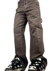 BROWN CARPENTER DENIM