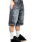DARK GREY SHORTS KNEE PADS