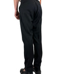 BLACK PANTS REGULAR FIT