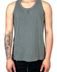 GREY WASHED TANK