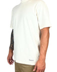 MICRO LOGO CREAM T-SHIRT