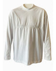 LONG SLEEVE WHITE OVERTHINING