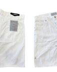 STAR RIVETS WHITE SHORTS