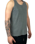 GREY WASHED TANK