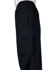 BLACK POCKETS TROUSERS