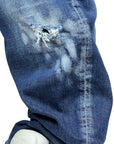 BLUE BAGGY BIG OVER SHAPING