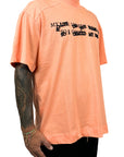 APRICOT EMBROIDERY TEE MYLIFE