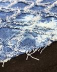 HALF DENIM CREWNECK