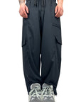 BLACK POCKETS PANTS