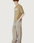 COSTA OVERSIZED T-SHIRT BOLD LOGO MUD