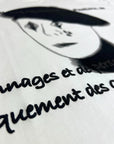 WHITE MIME TEE