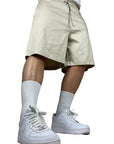 BOX BEIGE SHORTS