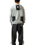 ZERO WASH POCKETS HOODIE