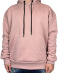ANTIQUE PINK BASIC SWEATSHIRT FLAPS