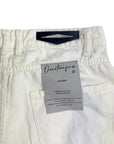 STAR RIVETS WHITE SHORTS