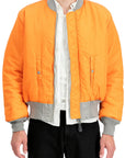 MA-1 HERITAGE BOMBER JACKET SILVER