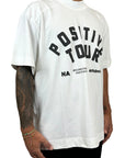 WHITE TEE POSITIVE TOUR NA