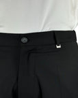 CLASSIC BLACK PANTS AMERICAN POCKETS