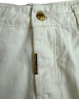 WHITE SHORTS DENIM