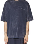 SAID OVERSIZED T-SHIRT DARK BLUE