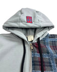 CHECK FLANNEL HOODIE