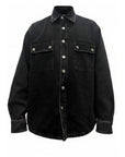 OVER SHIRT WASH DARK GREY