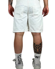 WHITE SHORTS DENIM