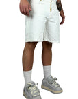 WHITE SHORTS DENIM