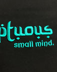 BLACK ARABIC GRAPHICS TEE