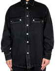 OVER SHIRT WASH DARK GREY