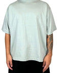 MINIMAL GREY CROPPED TEE