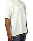COSTA OVERSIZED T-SHIRT GALLERIA CORSIVO OFF WHITE