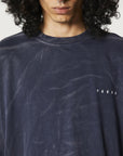SAID OVERSIZED T-SHIRT DARK BLUE