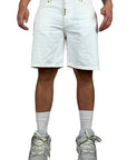 WHITE SHORTS DENIM