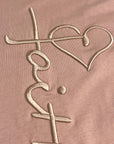 PINK FAITH TEE