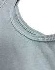 TANK TOP RIB MICRO LOGO POOL BLUE