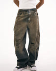 SAND STORM WASH WIDE FIT DENIM