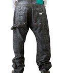DARK GREY LASER BAGGY