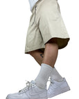 BOX BEIGE SHORTS