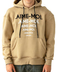AIME MOI BEIGE HOODIE