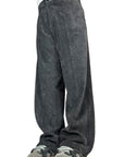 VELVET GREY PANTS