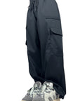 BLACK POCKETS PANTS
