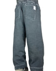 DARK GREY WASHED PANTS