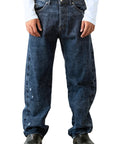BLUE WASH LASER BAGGY