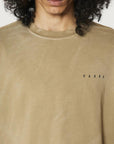 SAID OVERSIZED T-SHIRT MUD