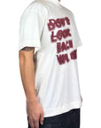 LOOK BACK WHITE TEE