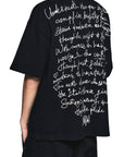 DAN SABLON POET BLACK T-SHIRT