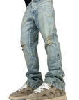 DIRTY CHAMOMILE FLARE JEANS