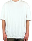 ELASTIC HEAVY WHITE TEE